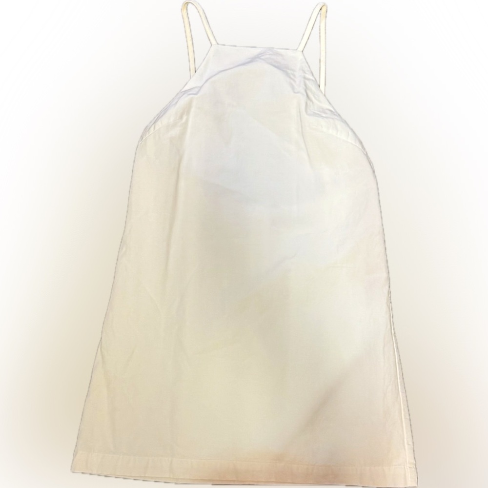 Zara Cream Sleeveless Dress | Sz S